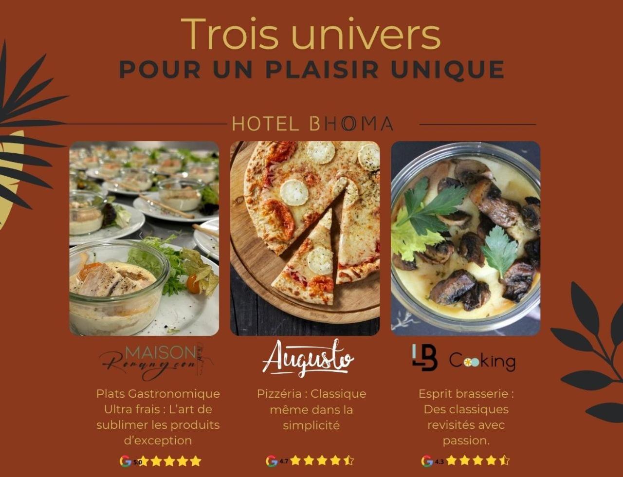 Bhoma Bourges - Hotel & Restaurant Exteriér fotografie